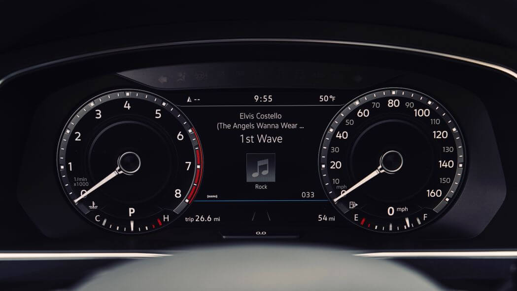 Одометр VW Tiguan 2020